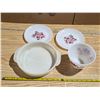 Image 1 : Fire king dishes and bowl