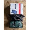Image 1 : Heated blanket, air pump and air mattress