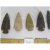 Image 3 : newly flinted arrowheads