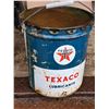 Image 1 : Texaco lube bucket - has some in it