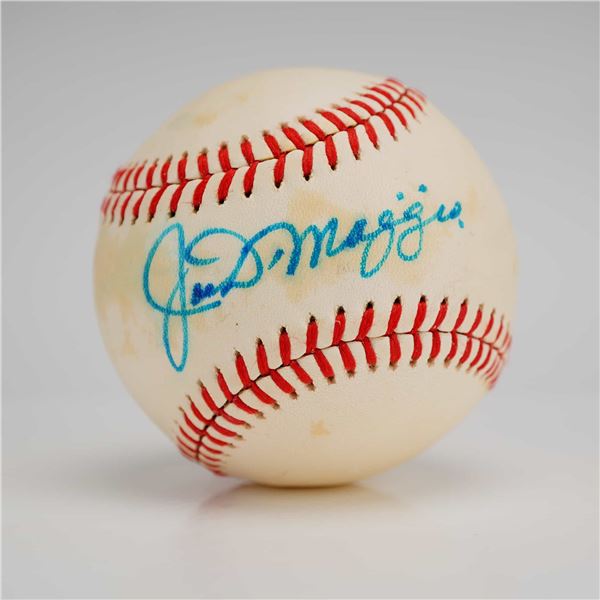Joe DiMaggio Signed Rawlings Official American League Baseball PSA/DNA Authenticated