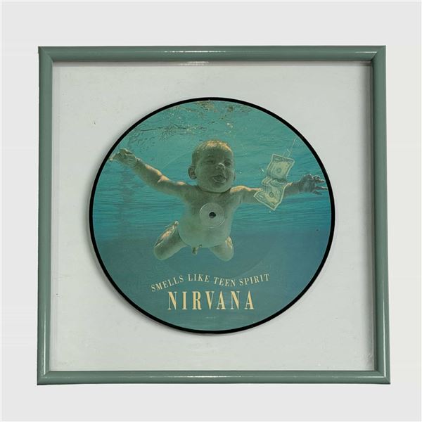 Nirvana Smells Like Teen Spirit 12-inch Vinyl Picture Disc LP Single