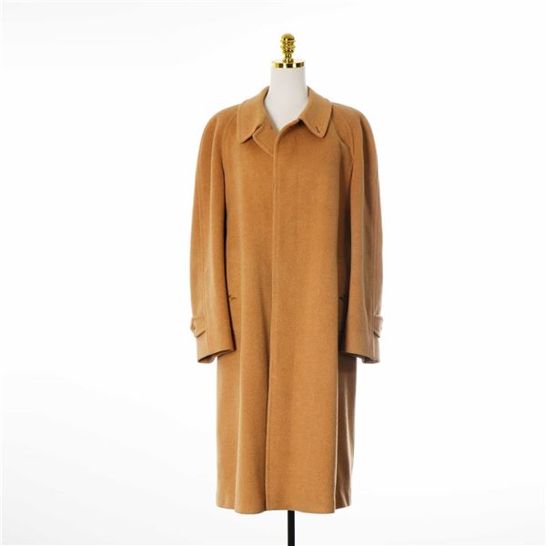 Vintage Burberrys Camel Wool Long Coat