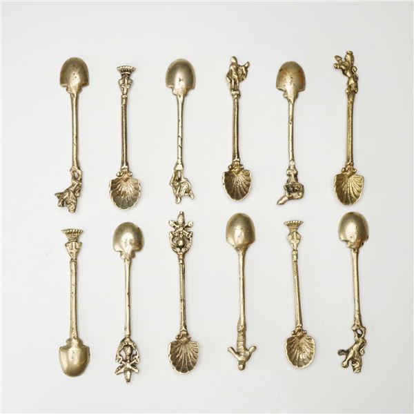 12pc Salt Spoon Set from Italy