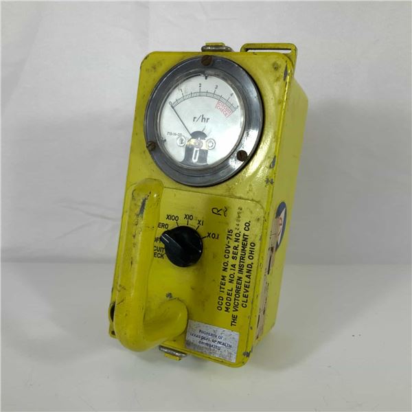 Victoreen Model 1A CDV-715 Radiological Survey Meter