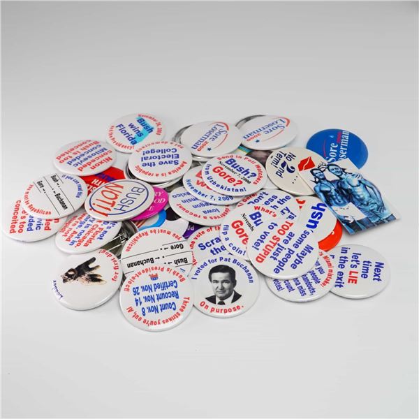Collection of United States Political Campaign Buttons