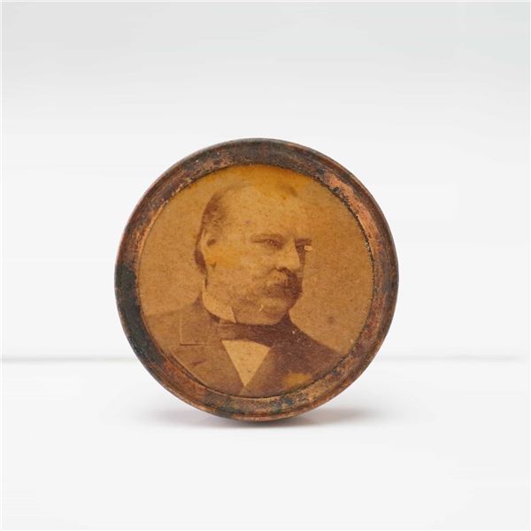 Grover Cleveland Presidential Campaign Lapel Pin Circa 1884-1892