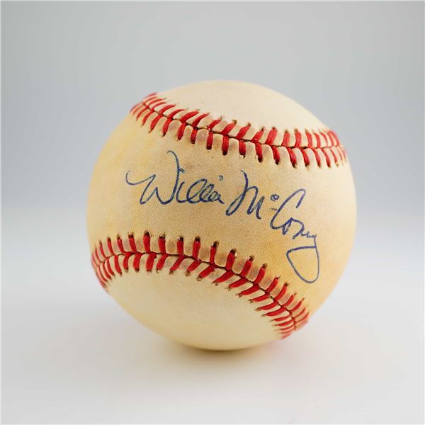 Willie McCovey Signed Rawlings Official National League Baseball, PSA/DNA Authenticated