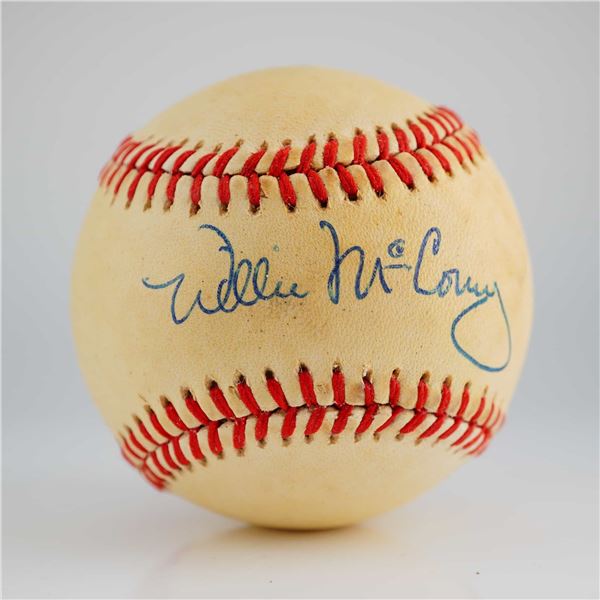 Willie McCovey Signed Rawlings Official National League Baseball, PSA/DNA Authenticated