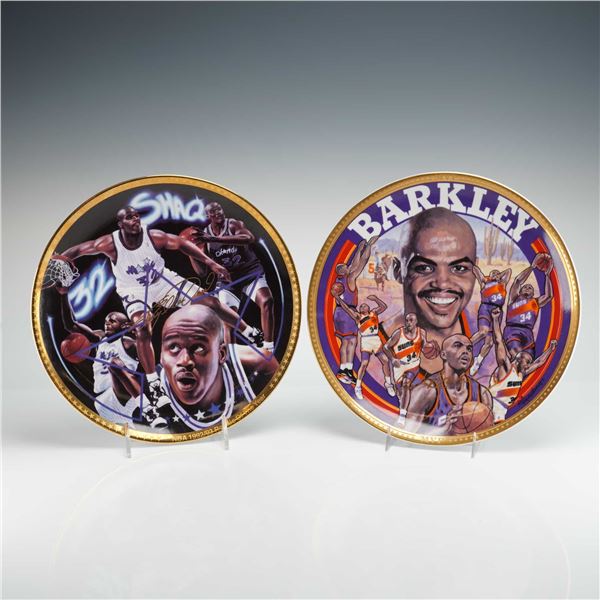 2pc Sports Impressions NBA Collector Plates