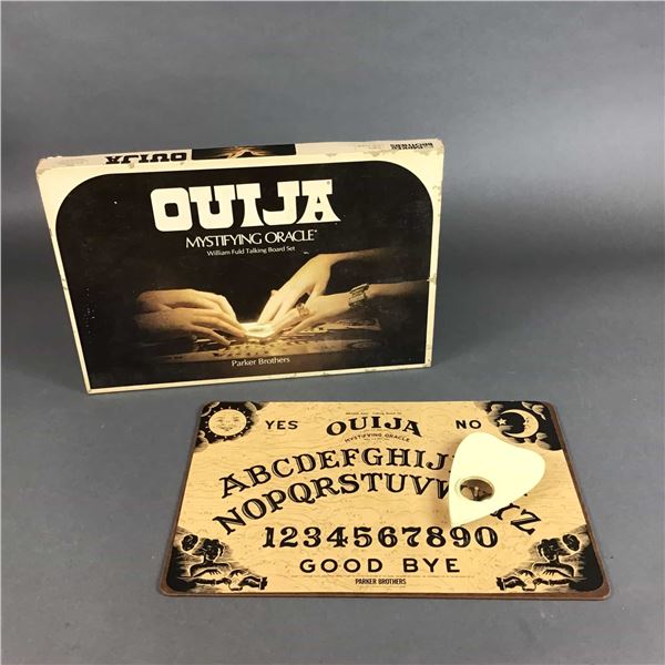 Parker Brothers Ouija Mystifying Oracle William Fuld Talking Board Game Set