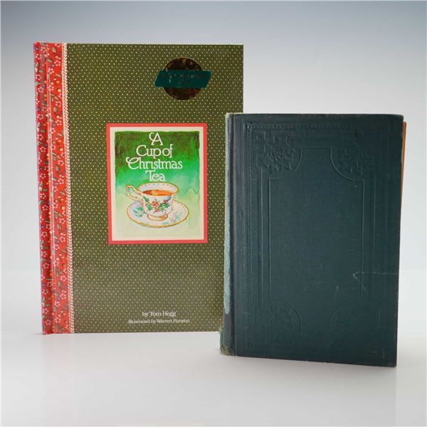 Two Books including Hegg, Tom. A Cup of Christmas Tea. Waldman House Press, 1982. (Signed)