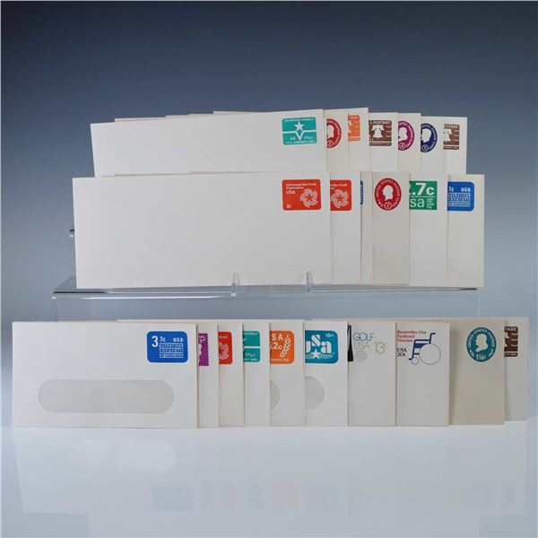 30pc Vintage US Postal Stationery Envelopes