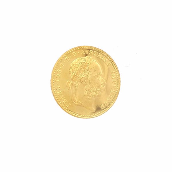 1915 Austria 1 Ducat Frances Joseph I Gold Coin