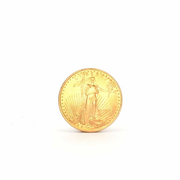 1999 1/10 Fine Gold $5 American Gold Eagle Coin