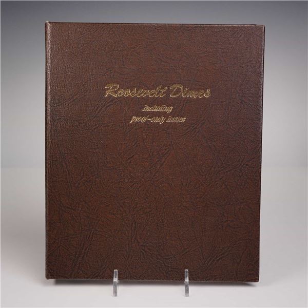 1950 - 2002 Roosevelt Dime Collection in Dansco Album