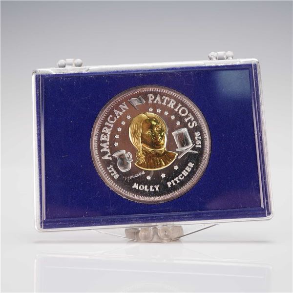 1976-L Molly Pitcher American Patriots Silver & Gold Bullion
