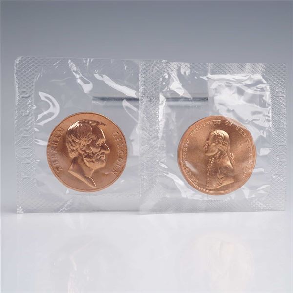 U.S. Mint Medals- Lincoln Presidential Medal & Jefferson Indian Peace