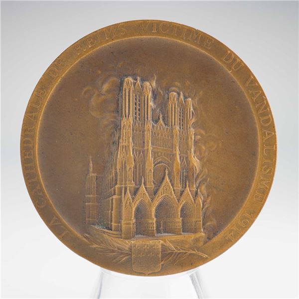 France, Commemorative Bronze Medal, World War I