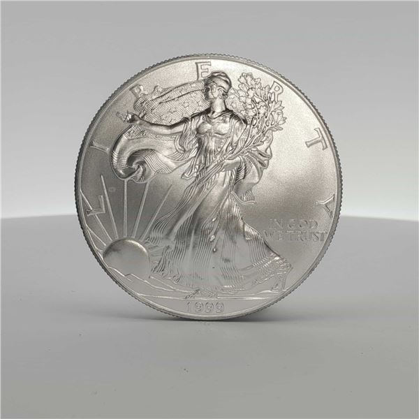 1999 American Silver Eagle One Dollar Coin