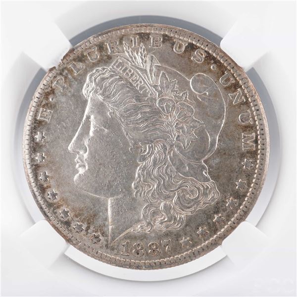 1887-S United States Morgan Silver Dollar Coin