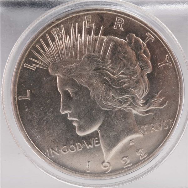 1922 Peace Silver Dollar