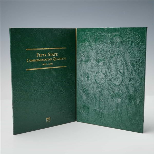 1999 - 2008 Littleton Fifty State Commemorative Quarters Album - 44 Coins