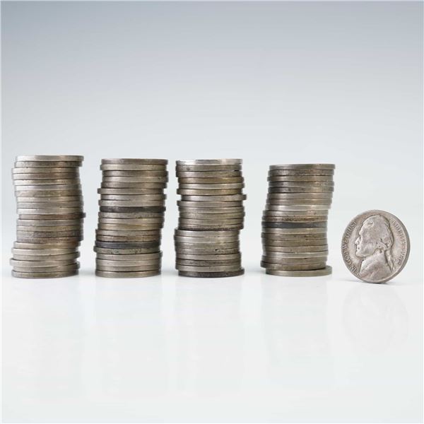 1942 to 1945 Assorted War Nickels