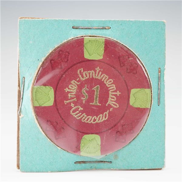 Inter-Continental Curacao Casino 1 Dollar Token
