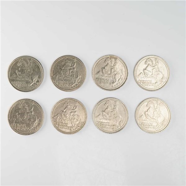 10pc Austin Casino Gambling Tokens