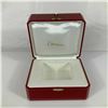 Image 1 : Cartier Red Leather Watch Box