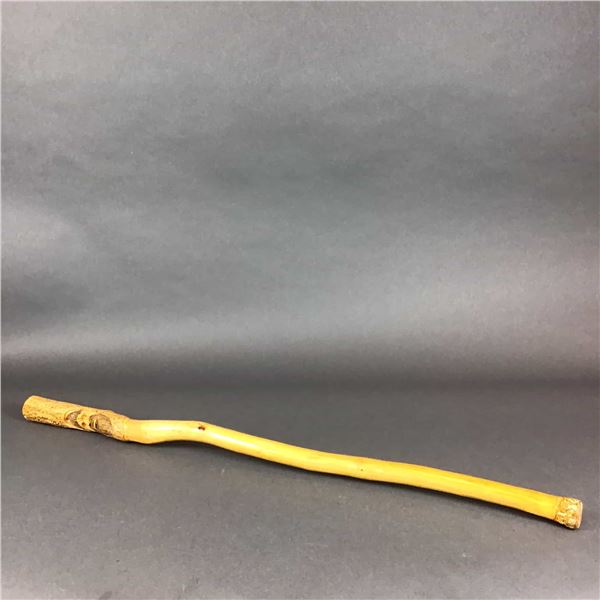 Hand-Carved Wood Spirit Walking Stick Cane