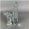 Image 2 : Two Baccarat and Vannes Le Chatel French Crystal Vases
