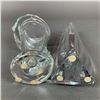 Image 3 : Two Baccarat and Vannes Le Chatel French Crystal Vases