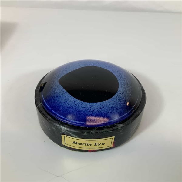 Clara Bartsch Imports Marlin Eye Stone Paperweight
