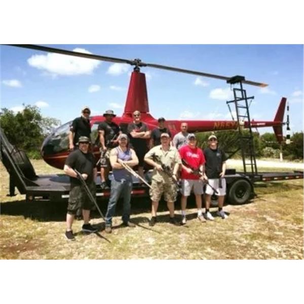 Divided Find Ranch  - Helicopter Pig Hunt