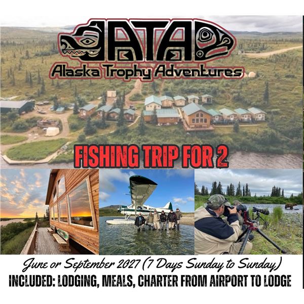 Alaska Trophy Adventures - Fishing Trip for 2