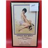 Image 1 : 1950s Pin-Up Girl Advertising Calendar