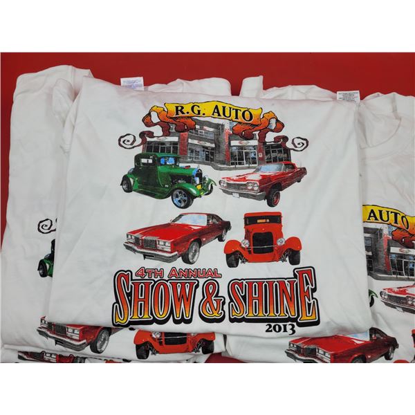 Lot of RG Auto Show & Shine T-Shirts