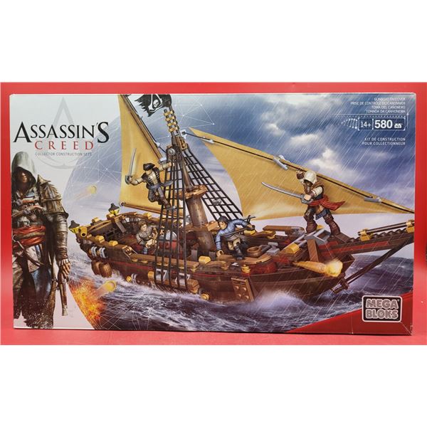 Sealed Mega Bloks Assassin's Creed Gunboat Takeover Set