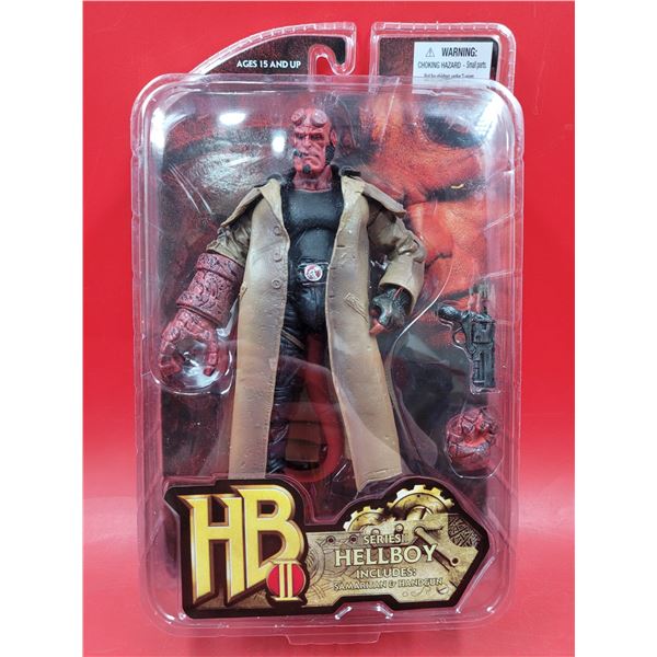 Sealed Mezco Toys Hellboy 7" Action Figure w/ Samaritan & Handgun