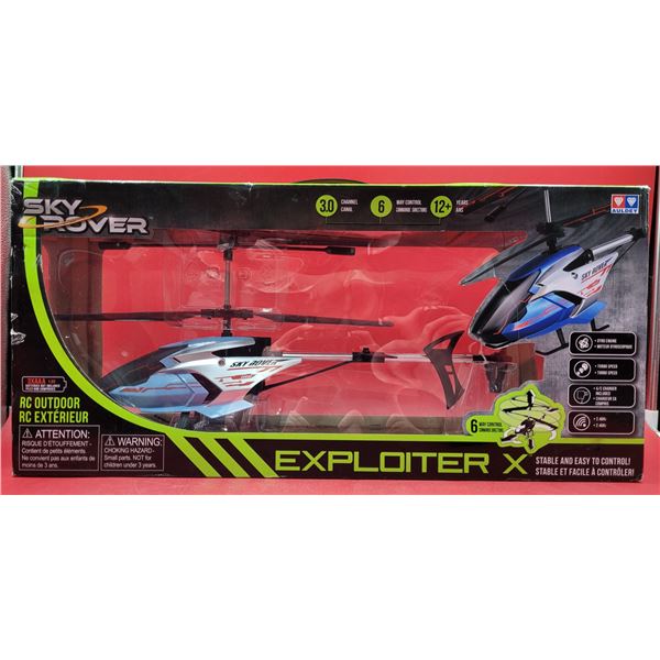 Sealed Sky Rover Exploiter RC Helicopter