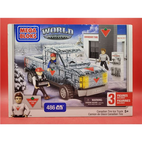 Sealed Mega Bloks World Builders Canadian Tire Ice Truck Set
