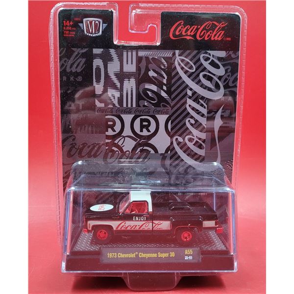 Sealed M2 Machines Coca-Cola 1973 Chevrolet Cheyenne Super 30
