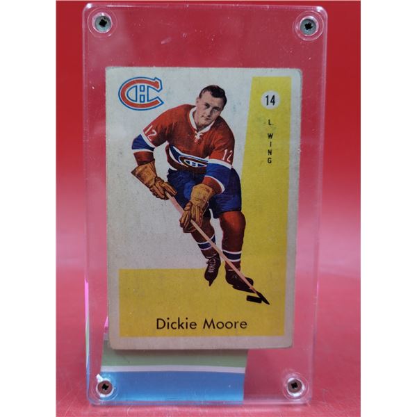 Dickie Moore Montreal Canadiens Hockey Card