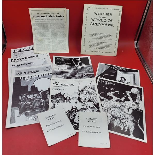 Lot of Roleplaying Game Booklets