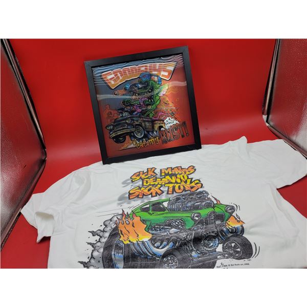 Sick Minds Demand Sick Toys T-Shirt & Eat My Rust Print