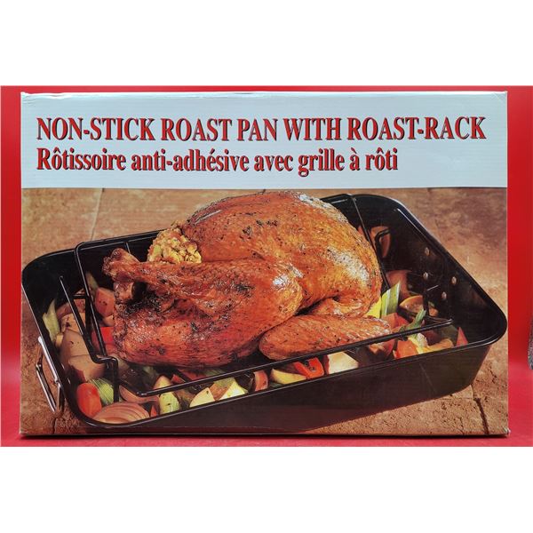 Non-Stick Roast Pan w/ Roast-Rack