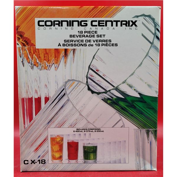 Corning Centrix 18 Pc. Beverage Set