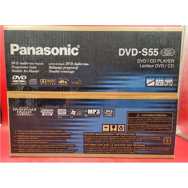 Panasonic DVD-S55 DVD/CD Player